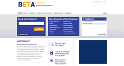 Desktop Screenshot of betabanen.nl
